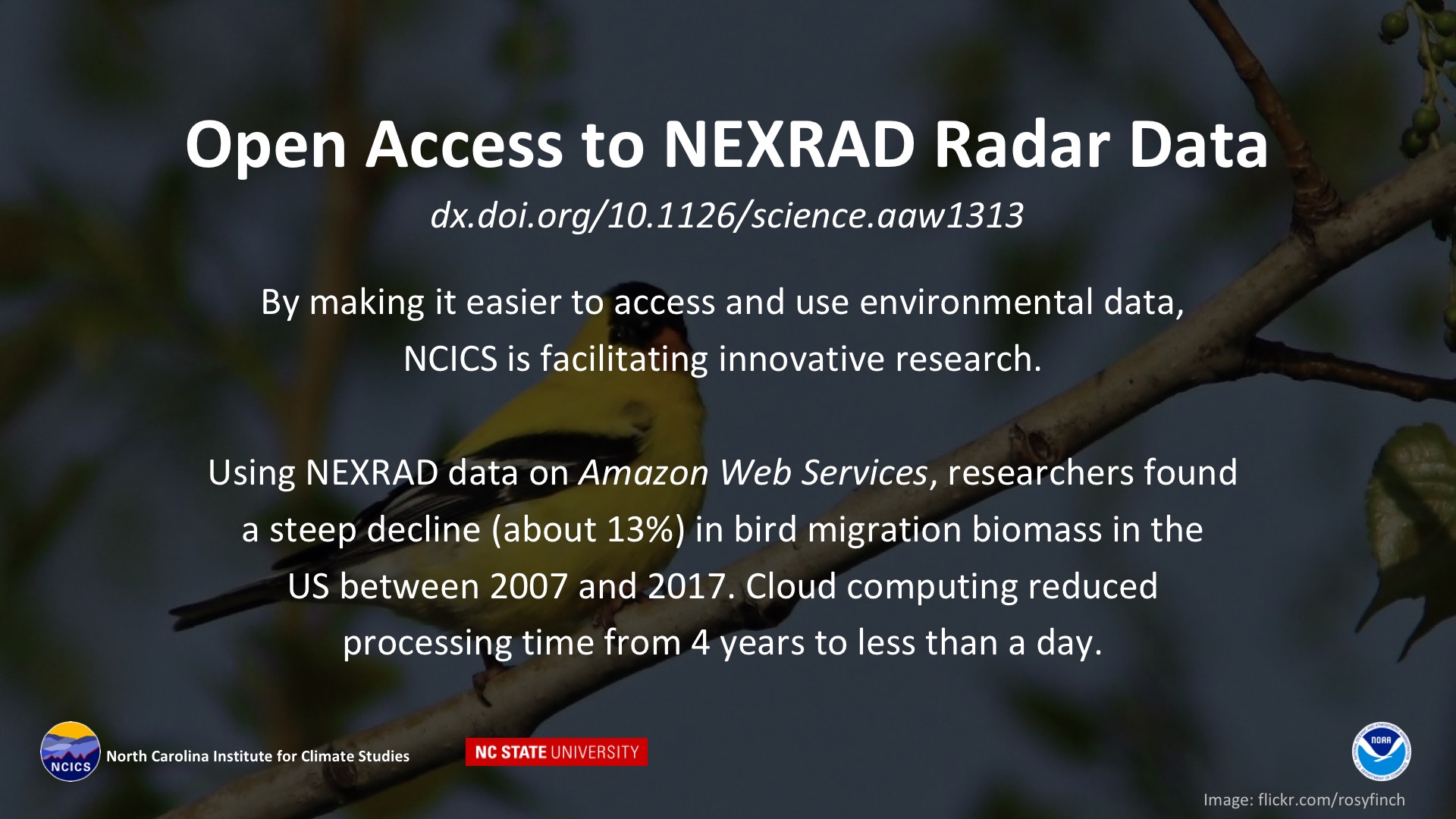 Open Access NEXRAD Rada Data